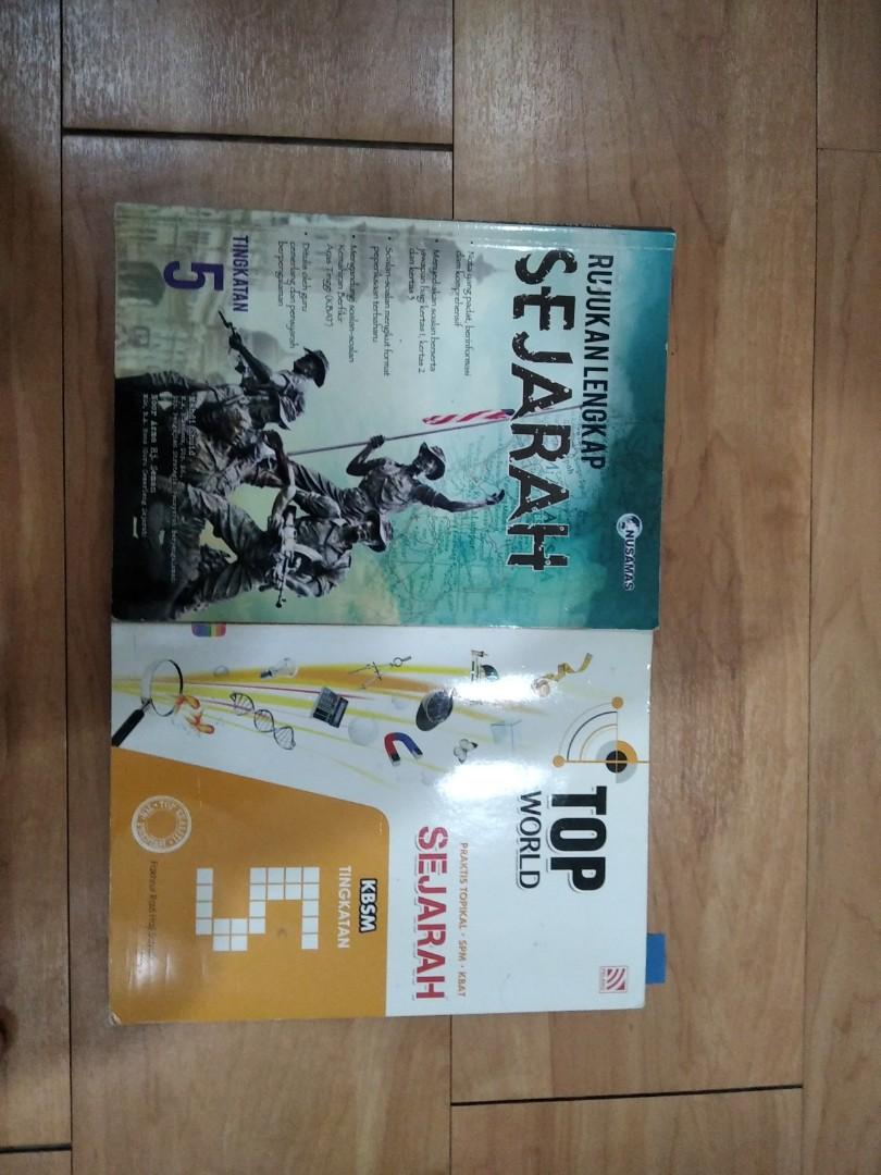 Spm Sejarah Form 5 Reference Book And Workbook Books Stationery Books On Carousell