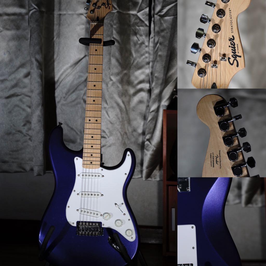Squier fsr bullet stratocaster in metallic purple new arrivals
