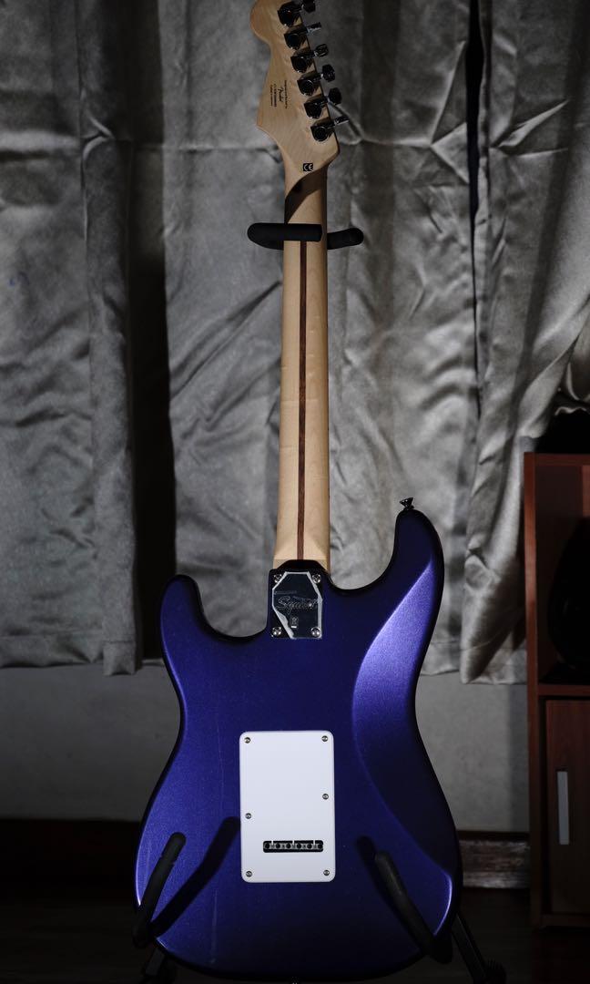 Squier fsr bullet stratocaster shop in metallic purple