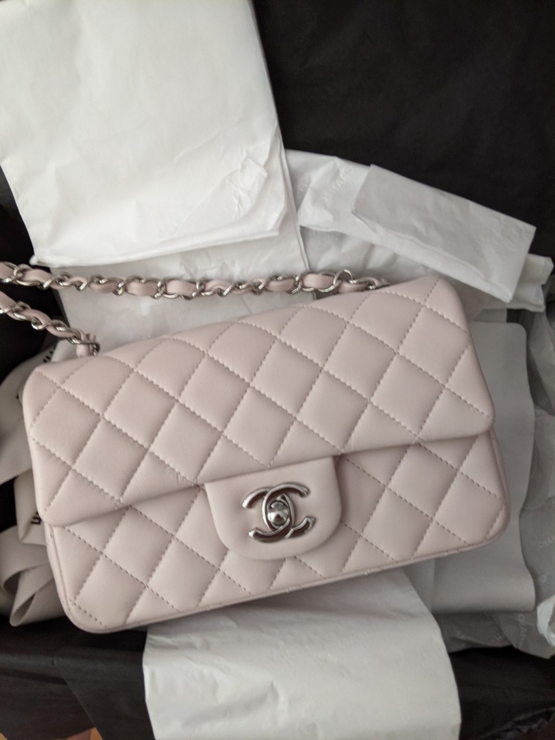 My Most Wanted Chanel Bag Arrived - Chanel Denim Mini Pearl Crush