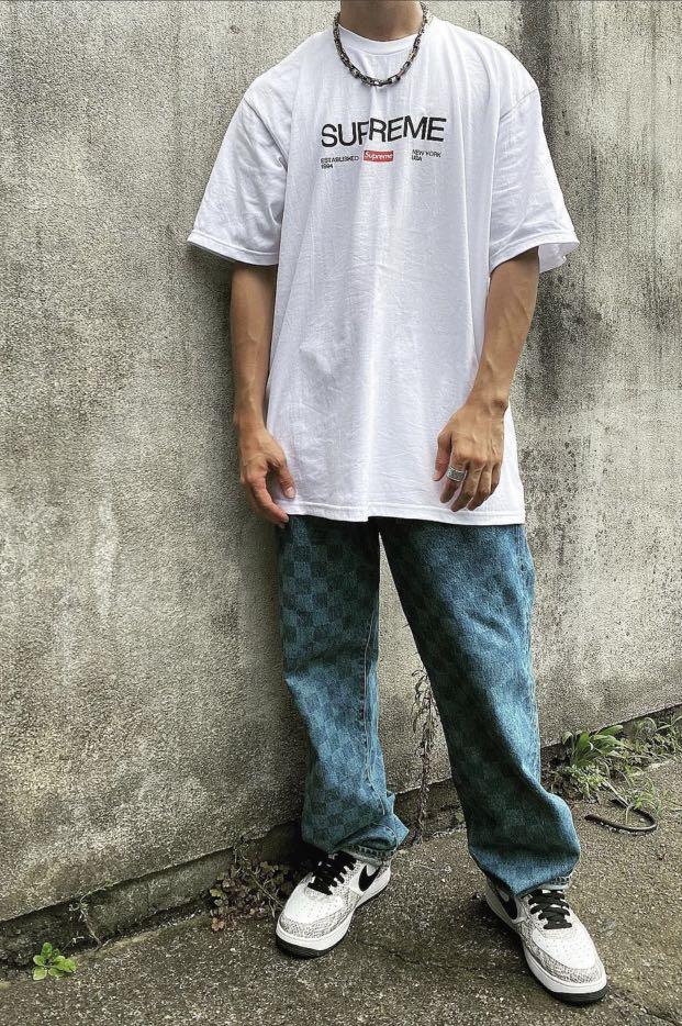 21 FW Supreme Est. 1994 Tee シュプリームTシャツ/カットソー(半袖/袖なし) - Tシャツ/カットソー(半袖/袖なし)