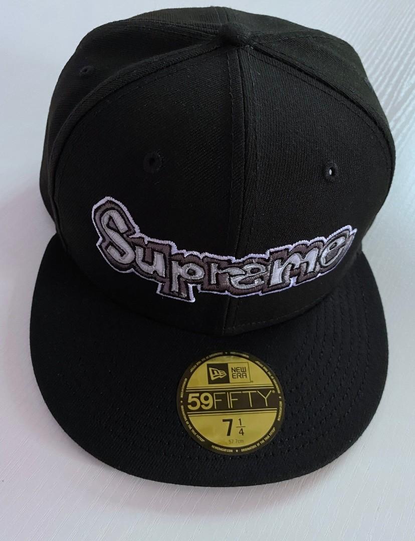 Supreme Gonz Logo New Era Black, Men's Fashion, Watches