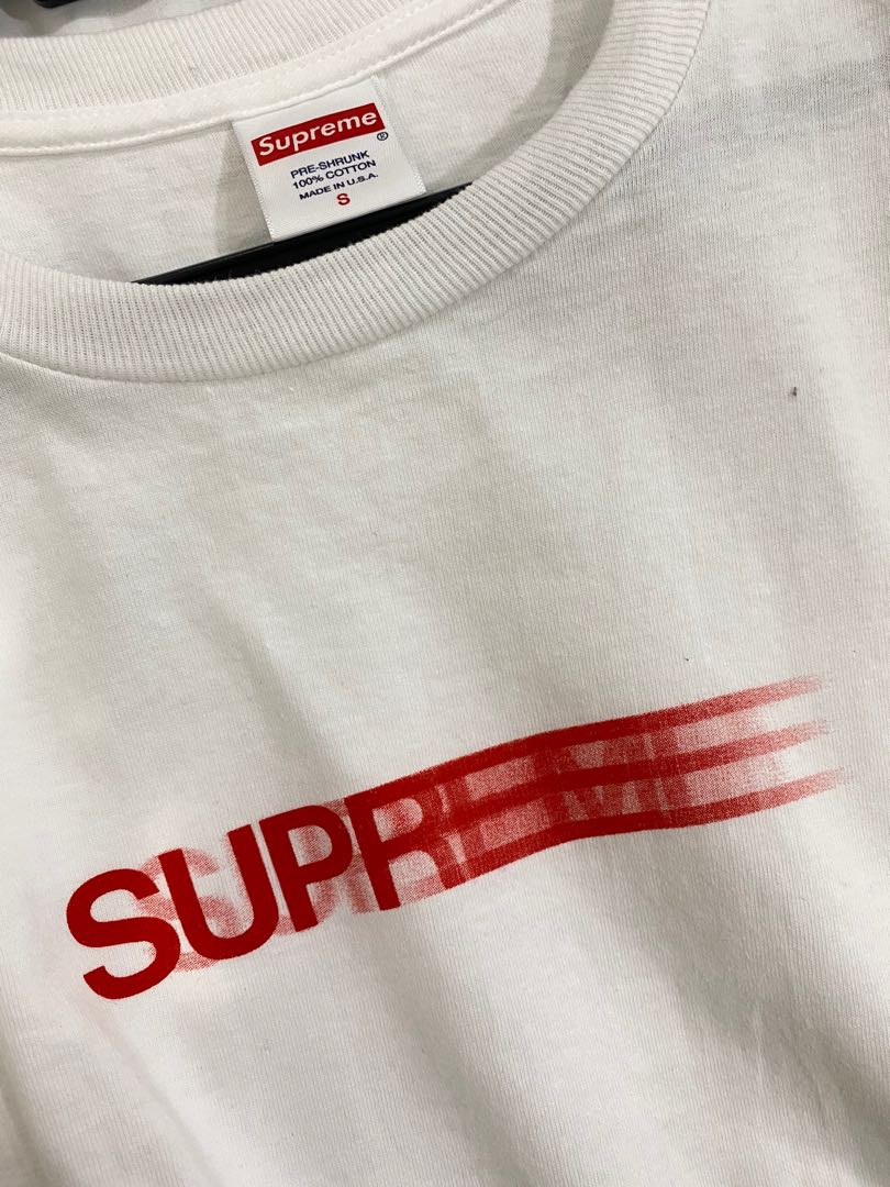 white tee supreme