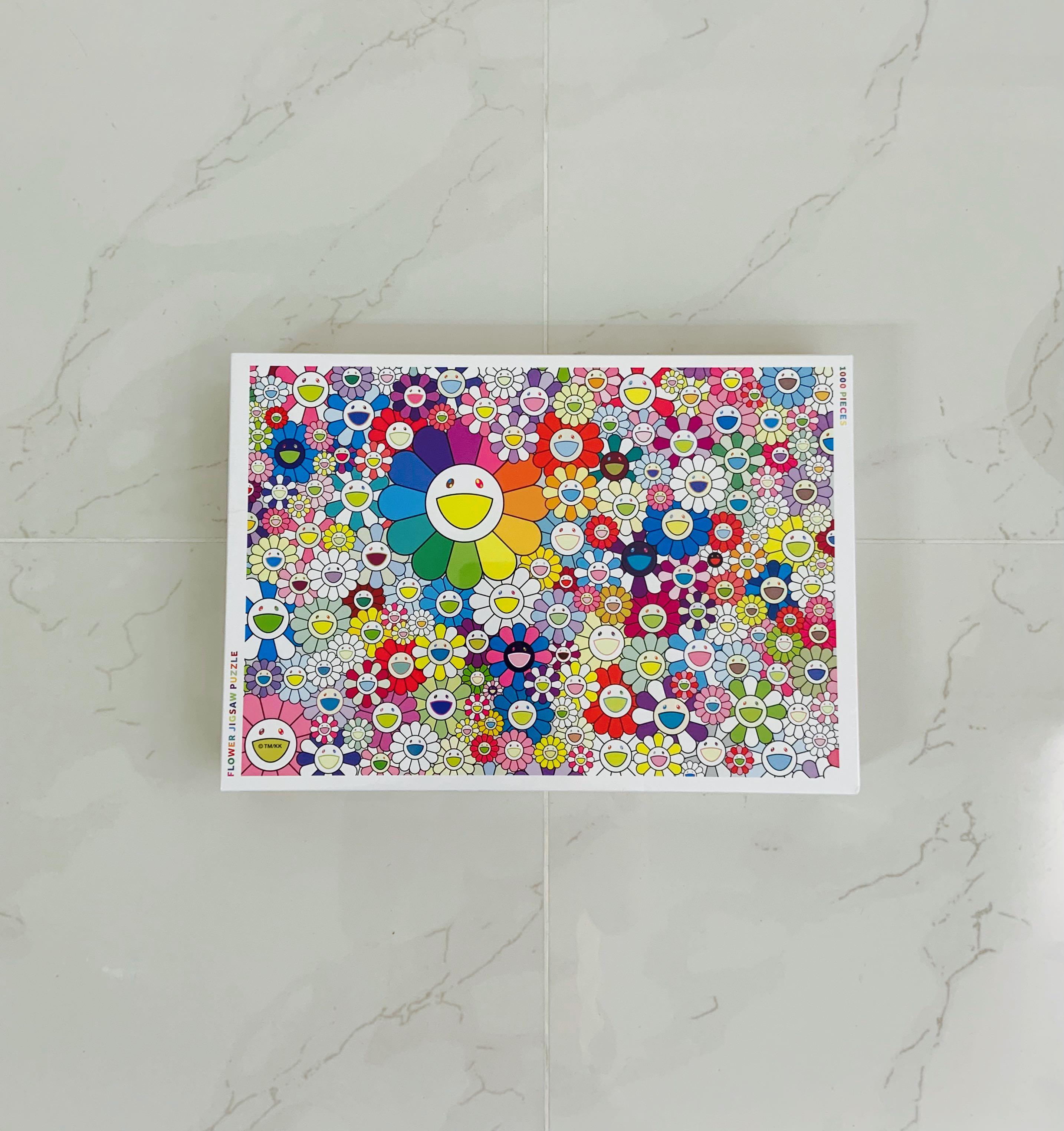 Takashi Murakami Flower Jigsaw Puzzle, Hobbies & Toys, Toys