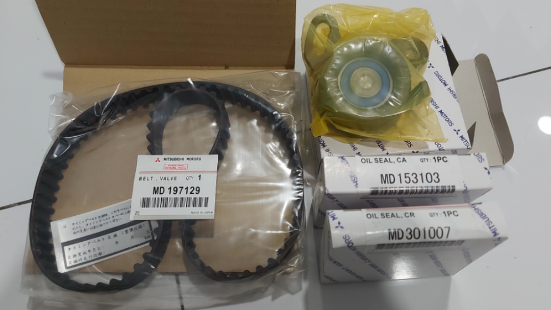 Timing Belt 12V Mitsubishi Proton Saga Wira Satria 1.3 1.5 12V