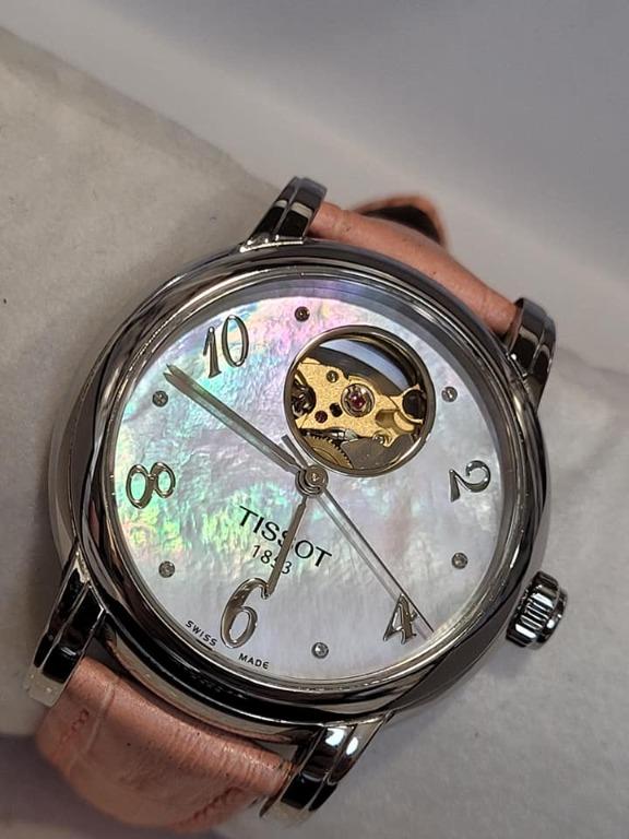 Tissot open heart new arrivals automatic