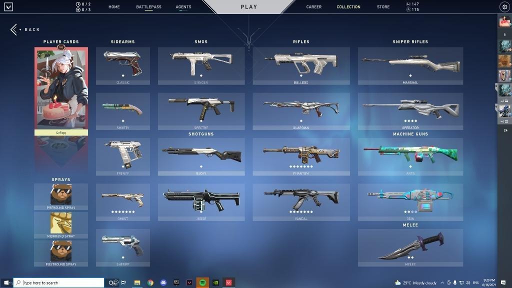 Valorant Account (Jett Knife/Gpop Dagger), Video Gaming, Gaming ...