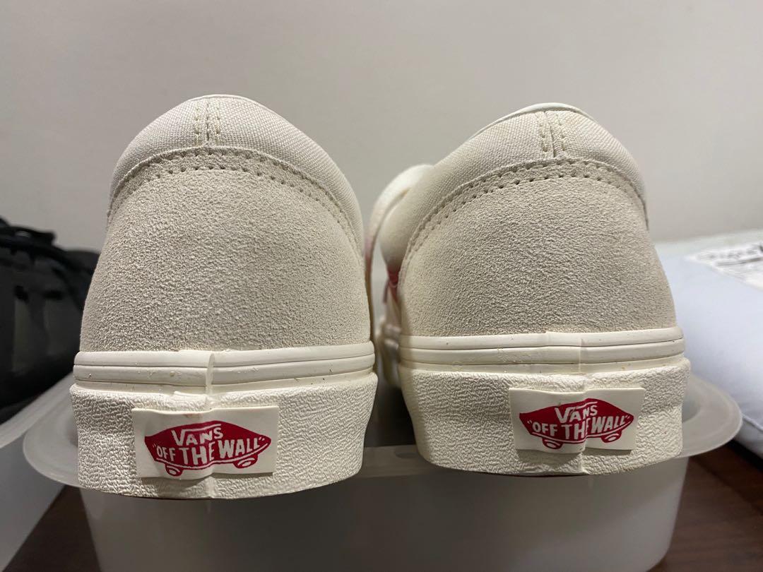 Vans Style 36 Marshmallow Racing Red Men s Fashion Footwear