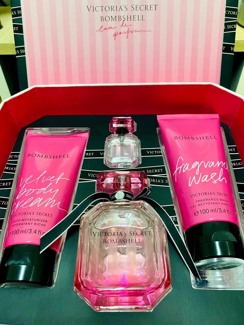 Sygdom Duftende protest Victoria Secret Bombshell Medium set, Health & Beauty, Perfumes, Nail Care,  & Others on Carousell