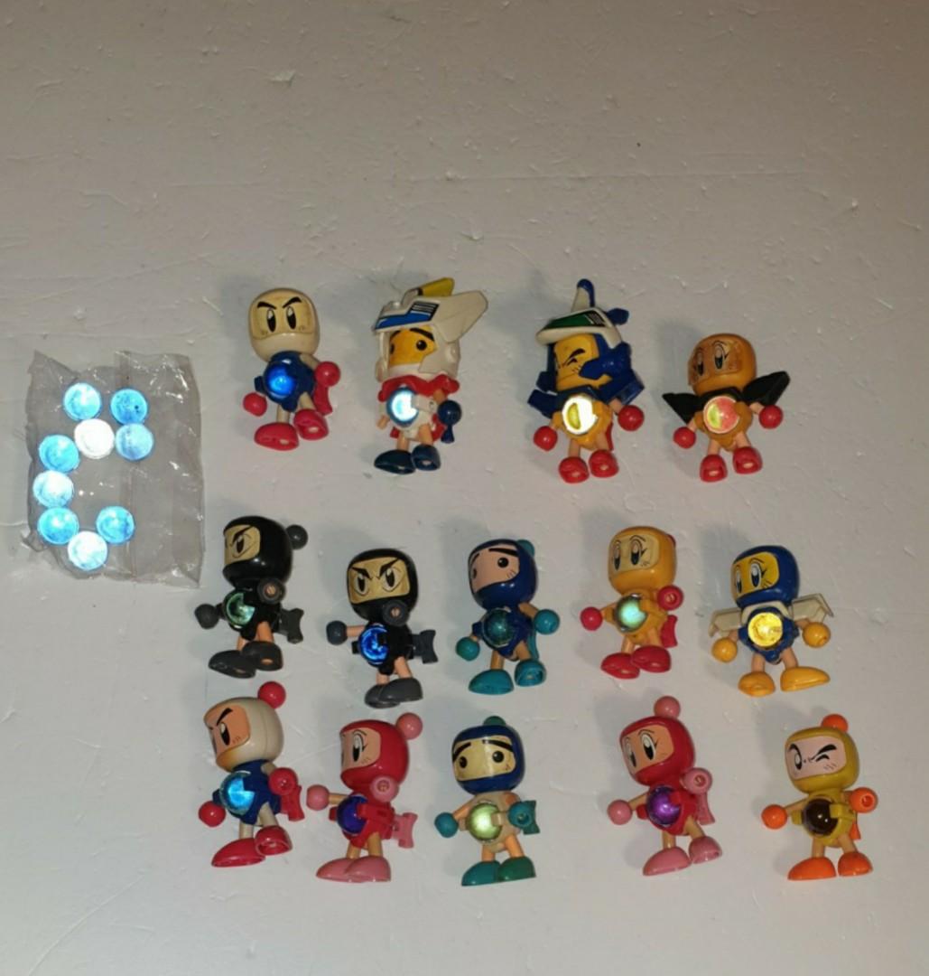 Vintage bomberman figure lot 1, Hobbies