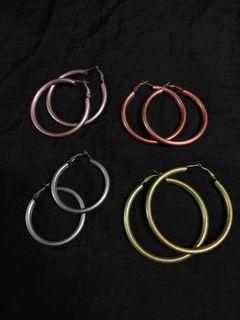 Vintage Hoop Earrings Accessories Statement Pieces Jewelry Jewelries. Please do check out other similar items for sale 🙂 Phoebe Buffay Vibes 🔥