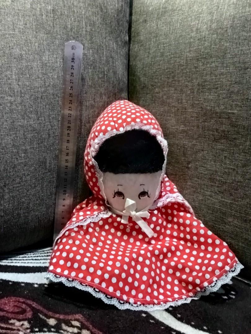 Vintage little red riding 2024 hood topsy turvy doll