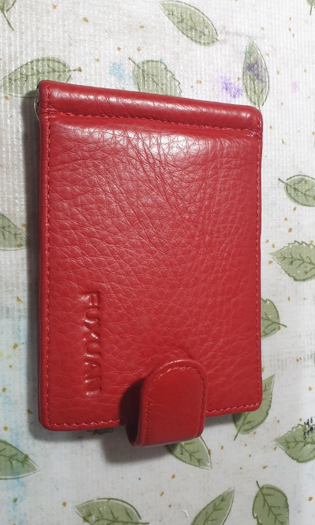 ladies money clip wallet