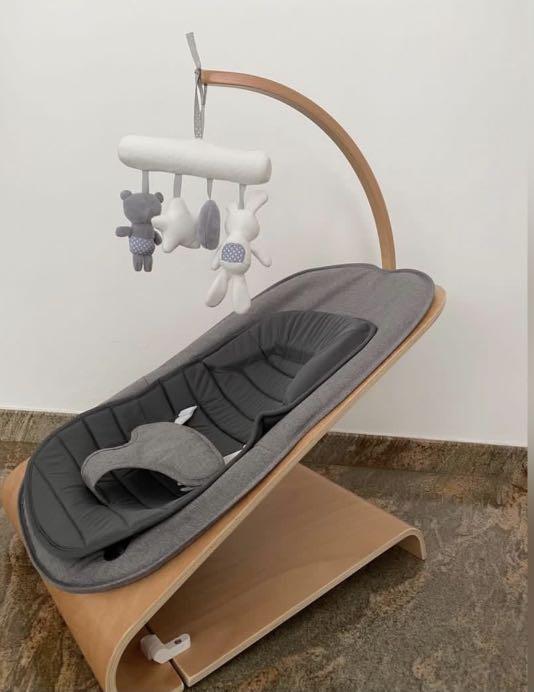Red kite gold wave luxury sale wooden reclining baby bouncer chair