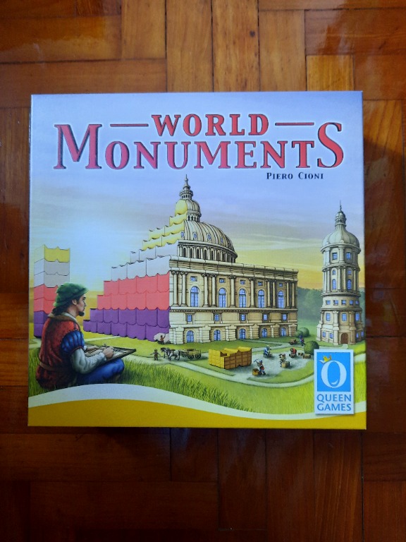 World Monuments Board Game, Hobbies & Toys, Toys & Games on Carousell