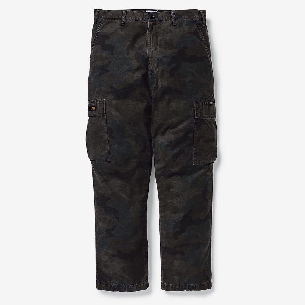 WTAPS JUNGLE STOCK 02 / TROUSERS. COTTON. SATIN. CAMO, 男裝, 褲