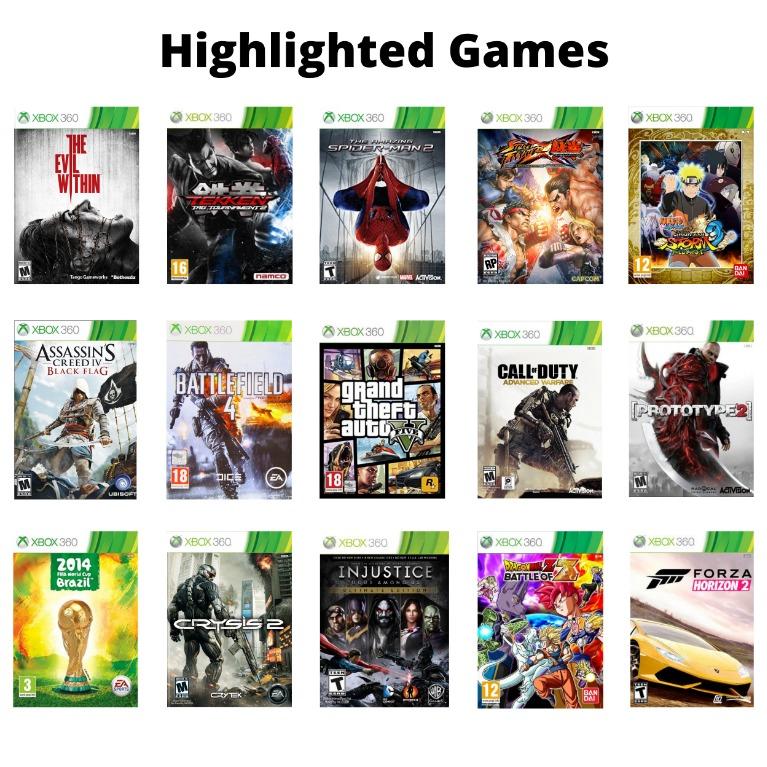 All xbox 360 games deals jtag