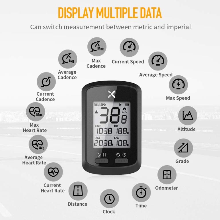 Xoss g+ strava hot sale