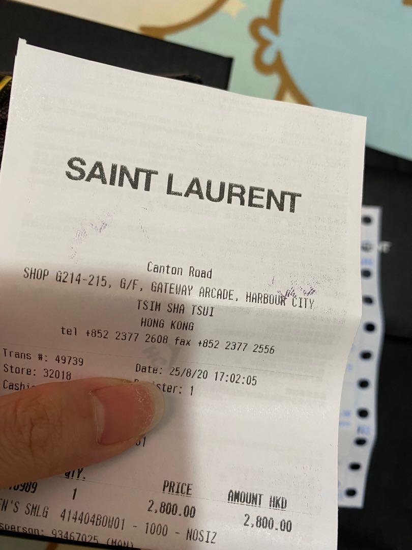 Ysl 卡包銀包ysl Small Monogram Envelope Wallet Chanel Celine 名牌 手袋及銀包 Carousell