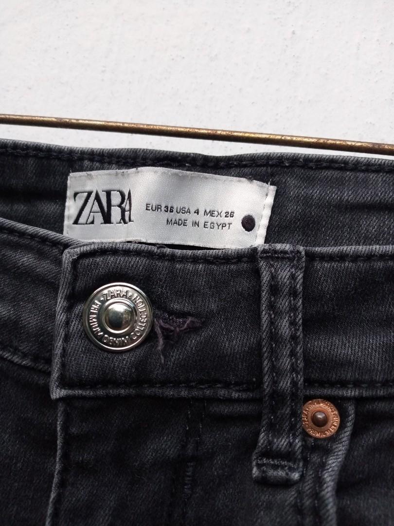 Zara skinny moon black jeans, Fesyen Wanita, Pakaian Wanita, Bawahan di  Carousell