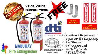 20lbs Fire Extinguisher Bundle Sale! Huge Discount