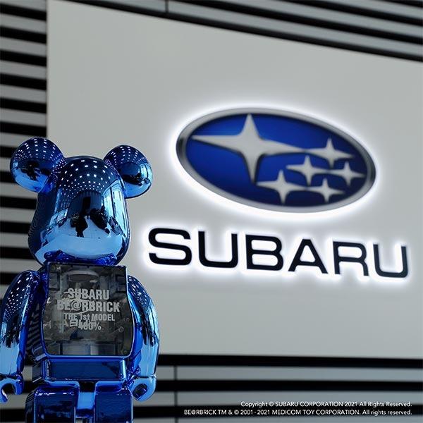 實體店預訂<日版> 日本直送Medicom Toy Bearbrick SUBARU BE@RBRICK