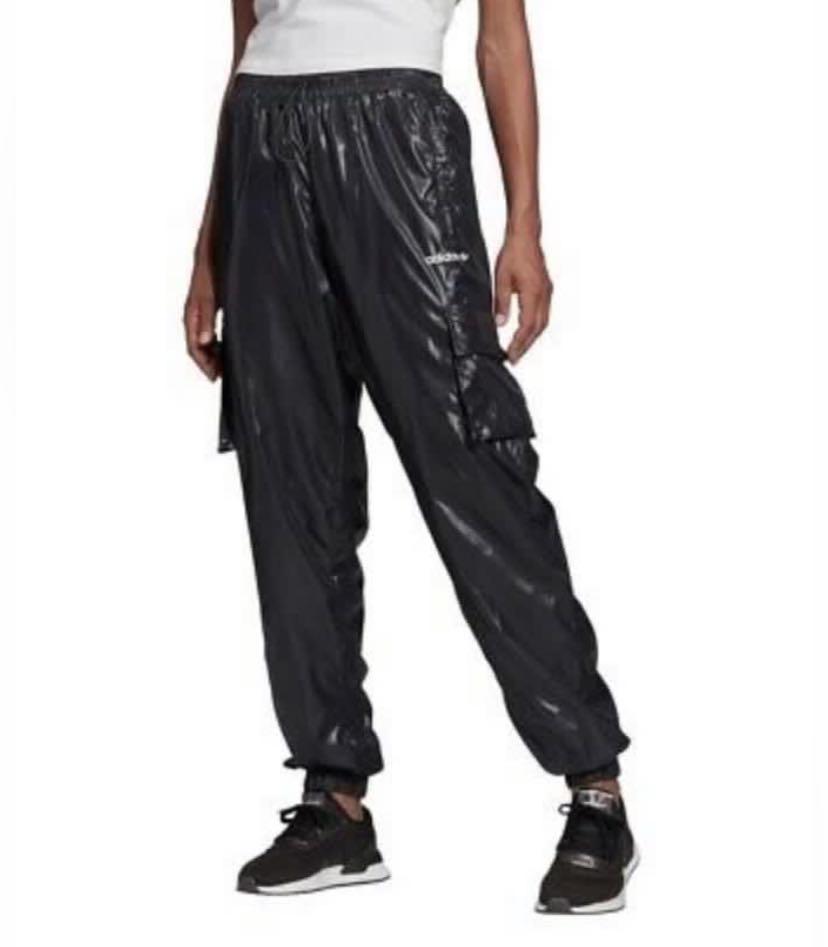 Adidas leather joggers on sale