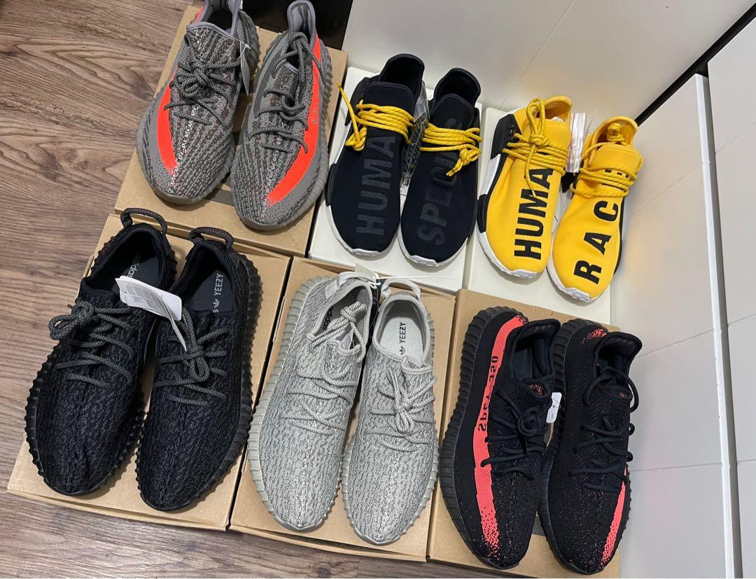 adidas nmd hu human race species black Carousell