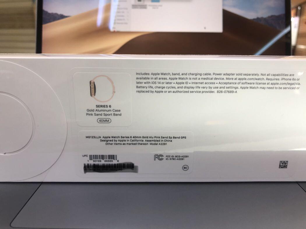 apple watch seri 6 40 mm gold Cash 