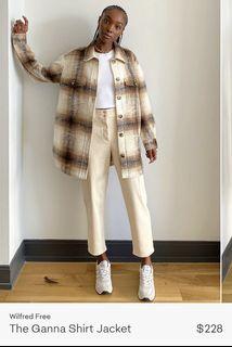 Aritzia Ganna Shirt Jacket