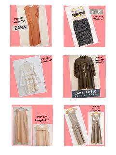 Assorted Dresses @$18 each [Zara, mds]