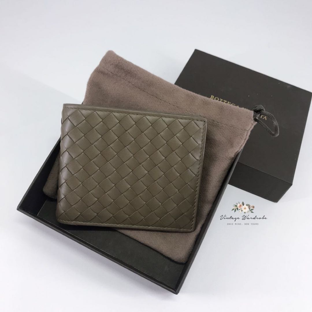 Authentic Bottega Veneta Bifold Wallet Barang Mewah Tas Dompet