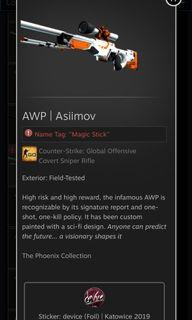 Awp asiimov
