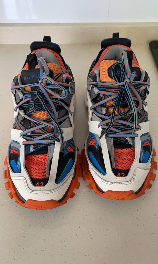 靴 Balenciaga Track Orange Blue 41 Balenciaga orange track - Gem