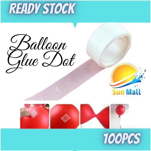 300 Pcs Dots Party Balloon Glue Dots / Sticky Dots Permanent Adhesive  Balloon Glue for Balloon