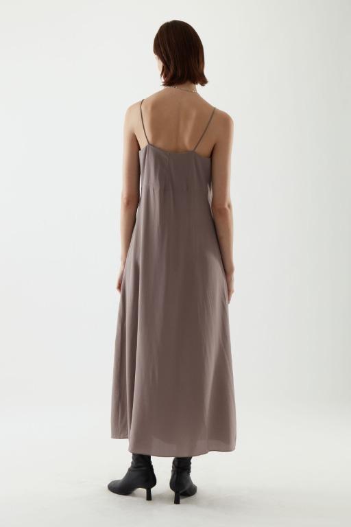 Cos silk slip dress on sale