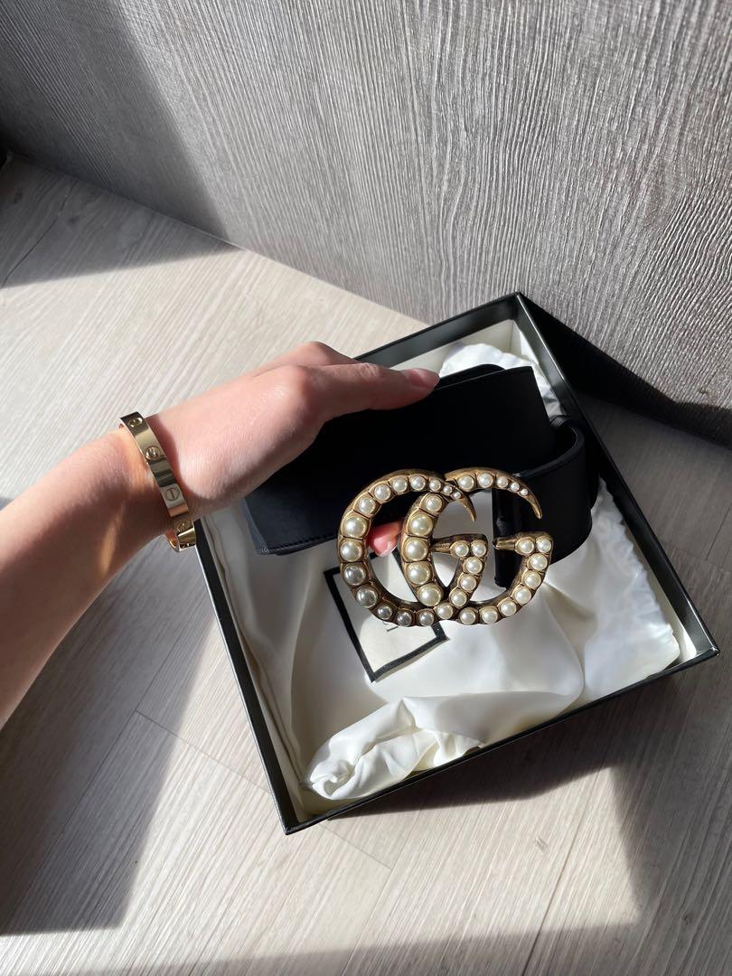Gg discount pearl belt