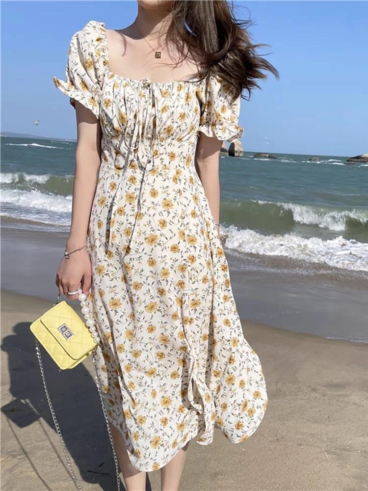 Sunflower midi dress on sale