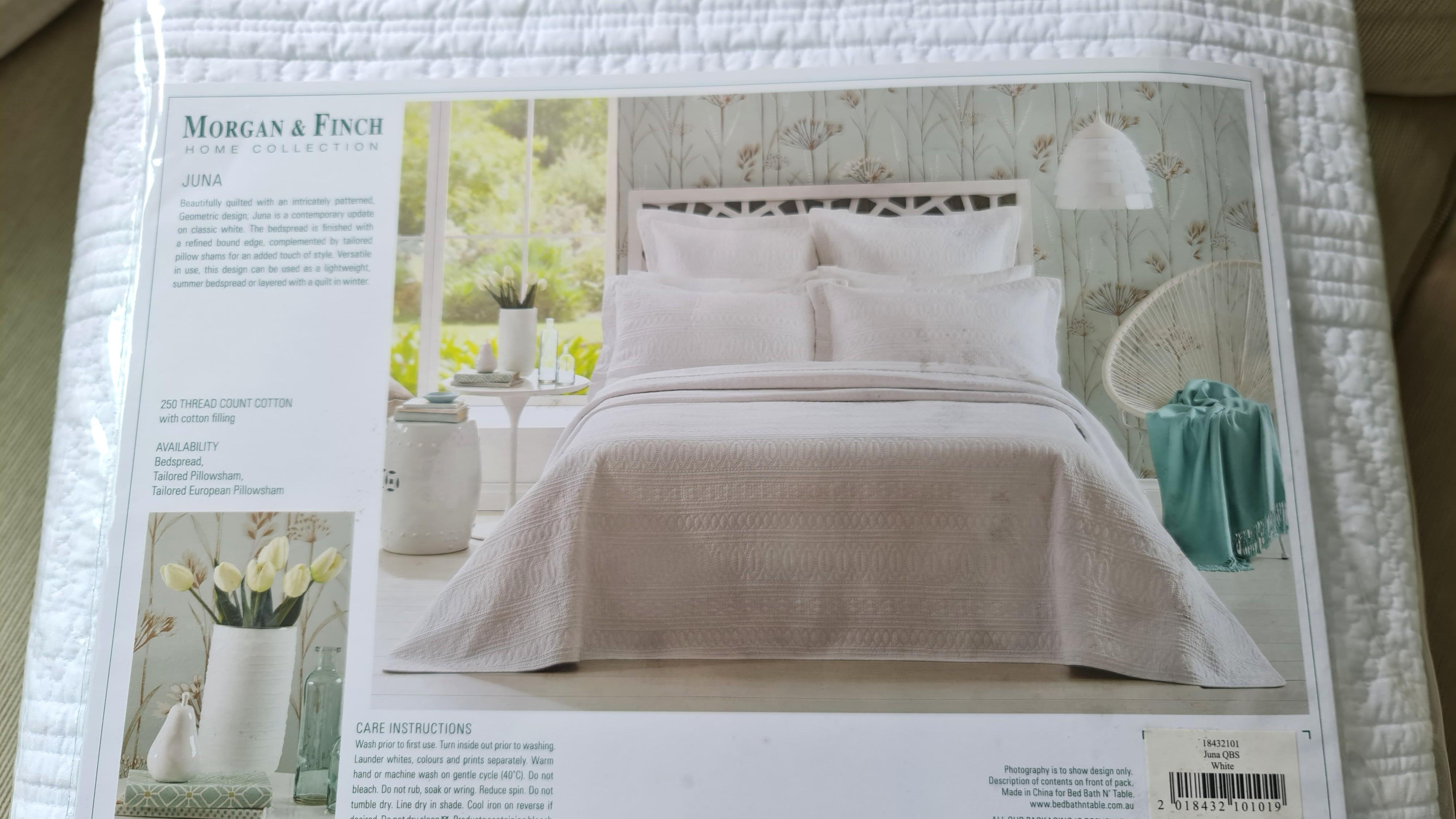 [BNIB] and Finch Juna QueenSize Bedspread Duvet Cover
