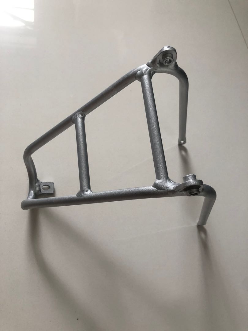 Brompton Aluminum mini rack, Sports Equipment, Bicycles & Parts, Parts ...