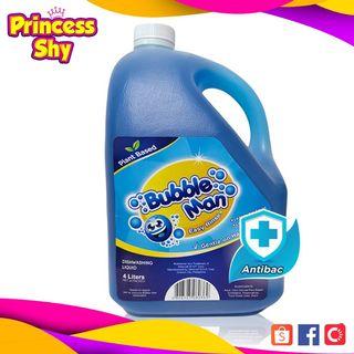 Bubbleman Dishwashing Liquid 4L Antibac