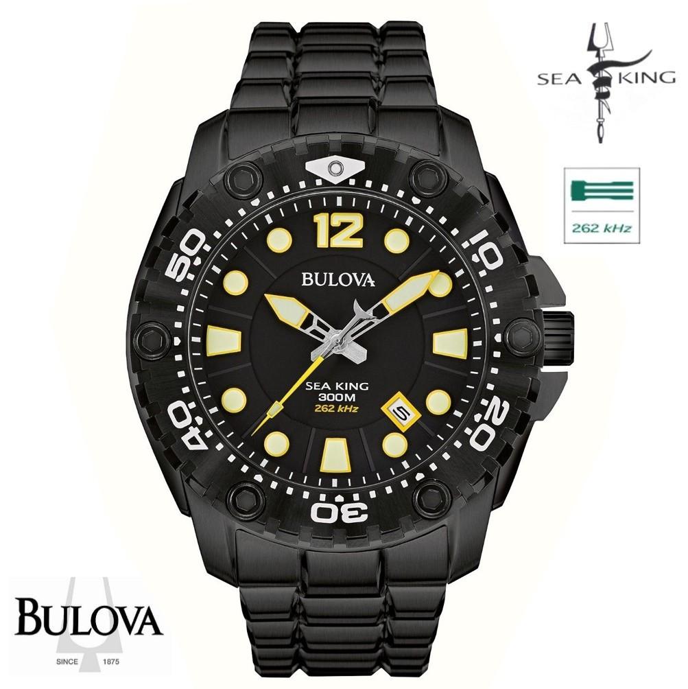 Bulova Sea King Diver 300m Ultra High Frequency 262khz Sapphire