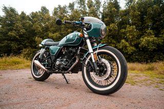 rusi 400cc cafe racer