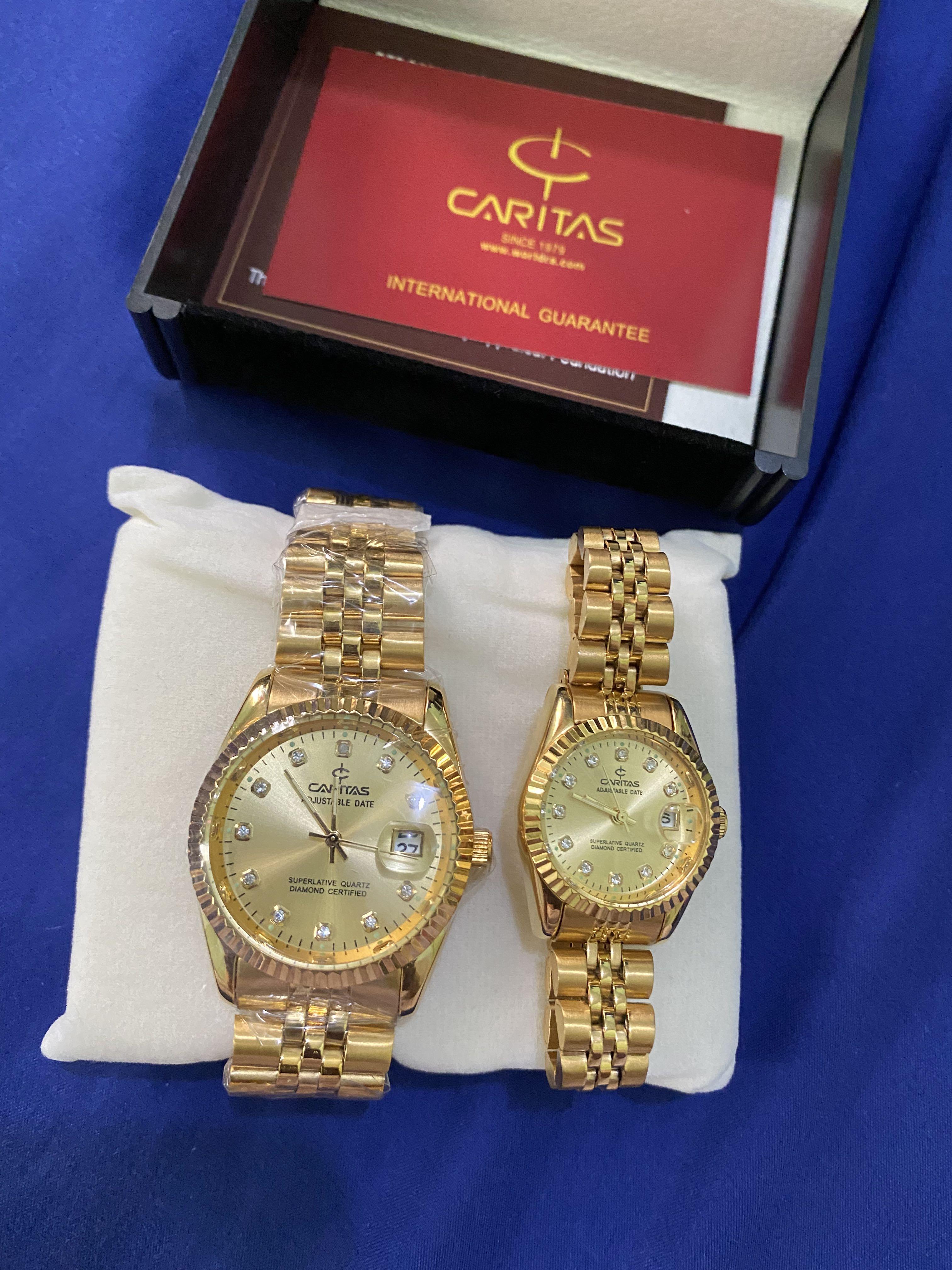 Caritas diamond watch automatic 2025