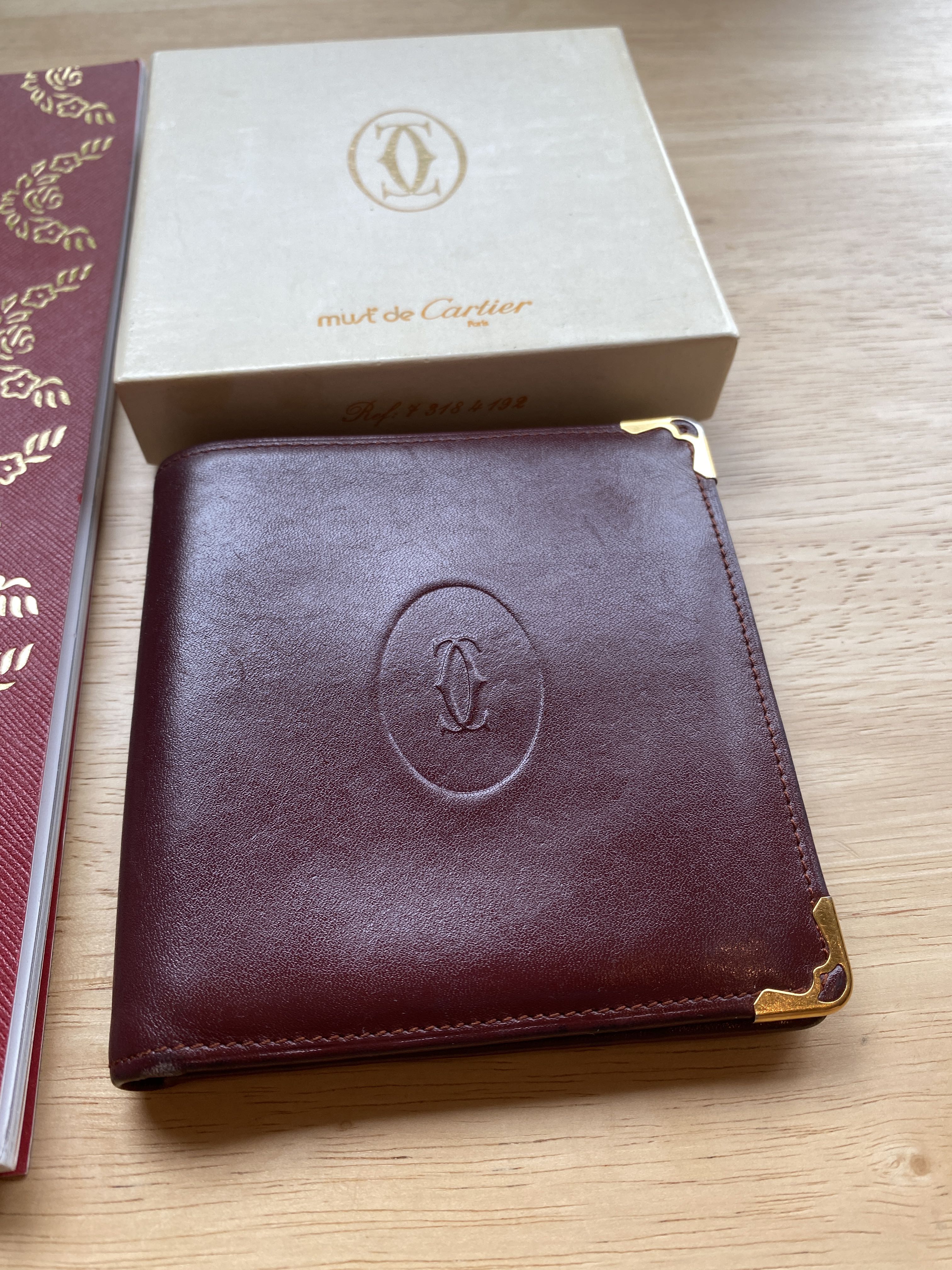 Cartier on sale mens wallet