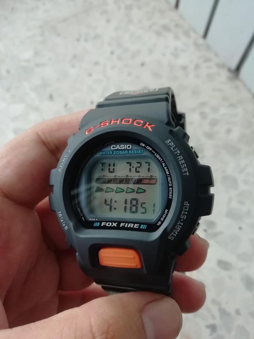 Casio G-Shock DW6600 Fox Fire, Men's Fashion, Watches