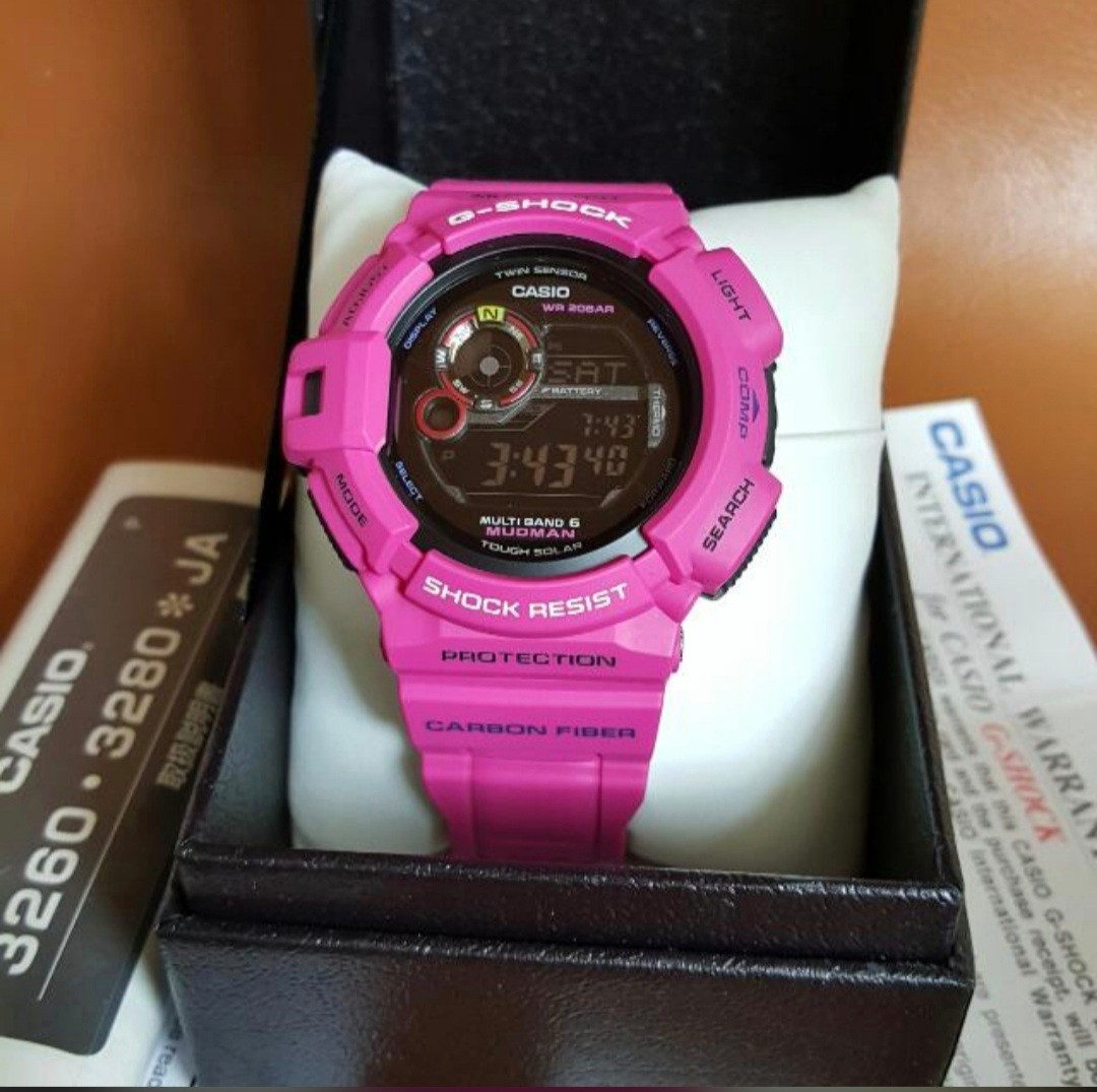 Casio G Shock Mudman Sunrise Purple GW9300SR 4JF Limited Edition