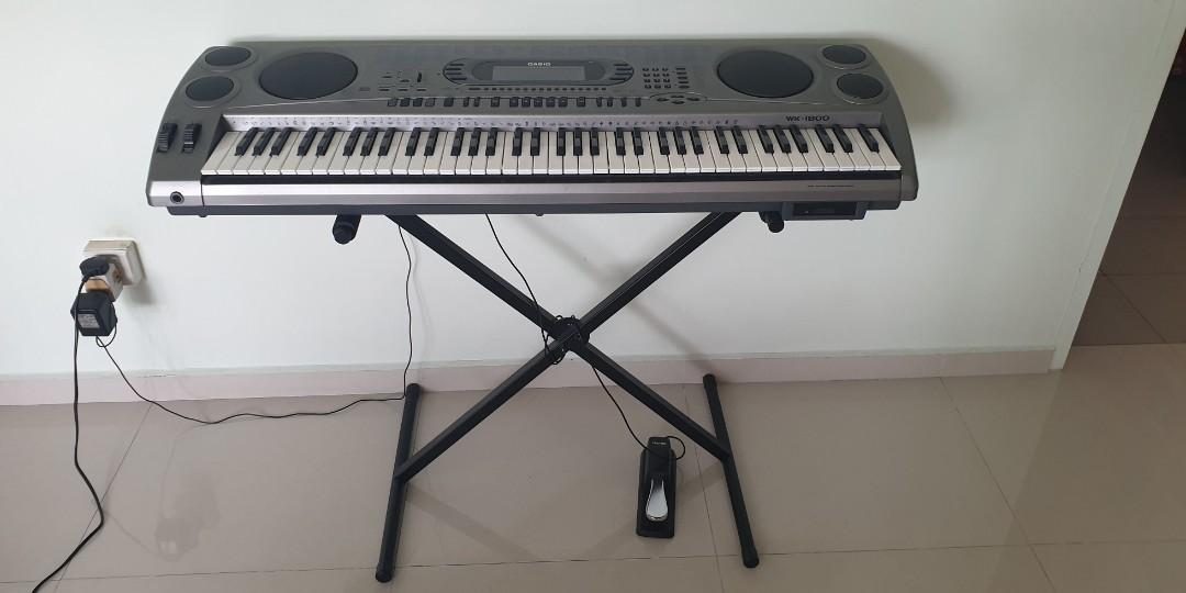 Casio wk outlet 1800 manual