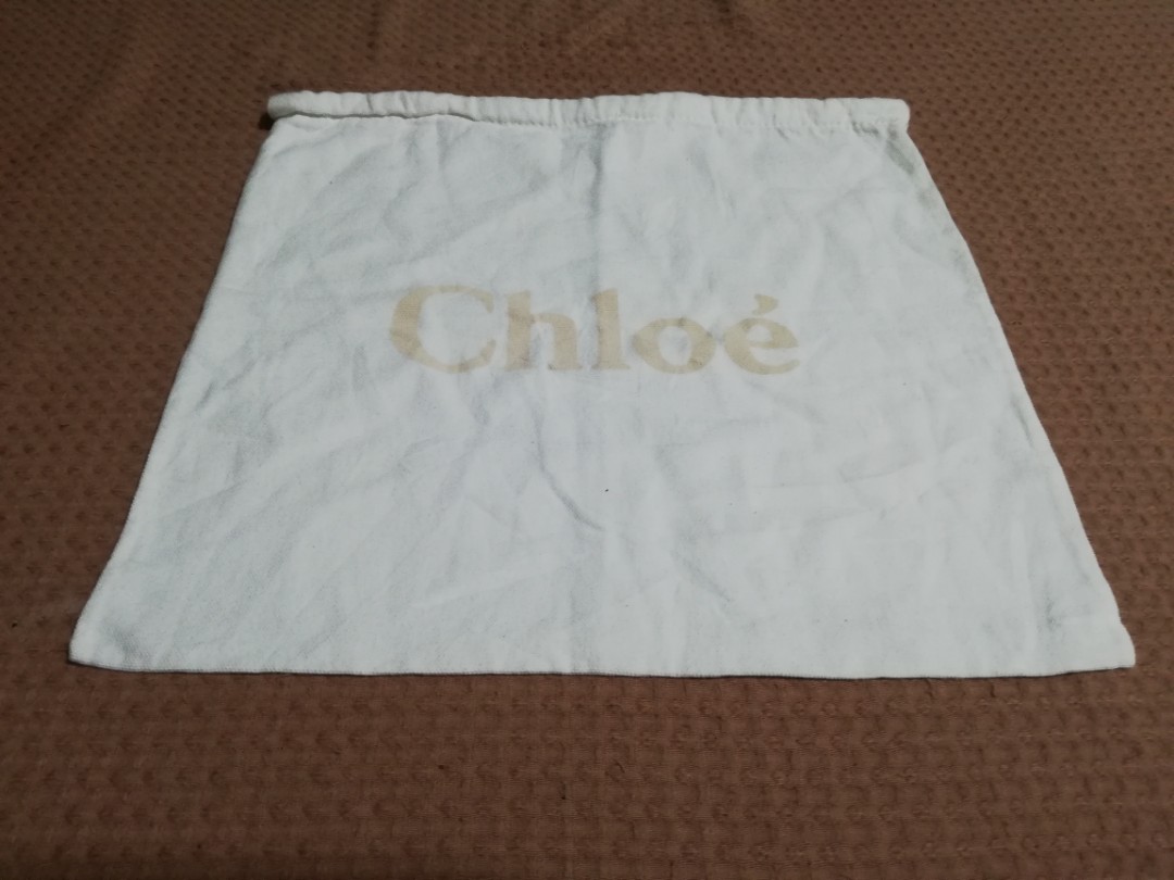 Chloe dust bag 14w x 12.5h