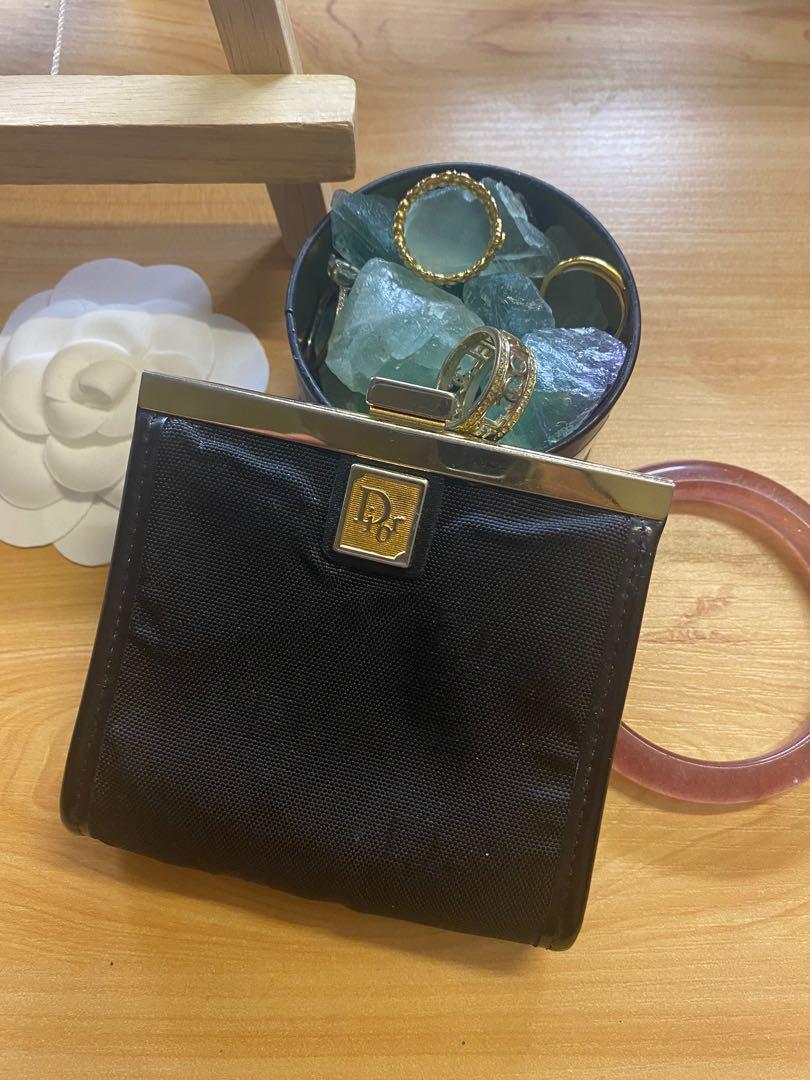 Christian Dior vintage coins bag, 名牌, 手袋及銀包- Carousell